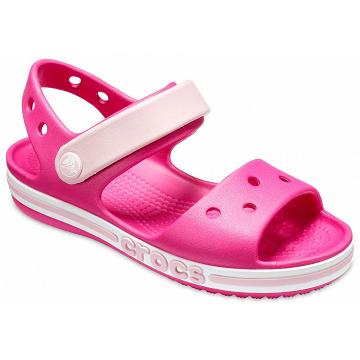 Sandalias Crocs Bayaband Niña Rosas | Mexico 1607XYUF